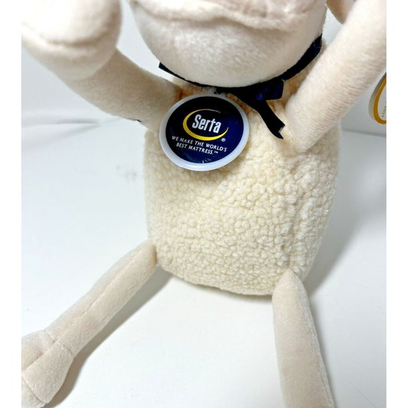 Serta Mattress Counting Sheep #5 Plush Stuffed Sheep Animal Toy 5 Advertising - Picture 5 of 13
